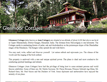 Tablet Screenshot of glenmoorcottages.com